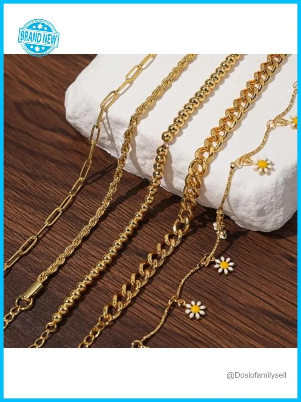 N/A gold bracelets